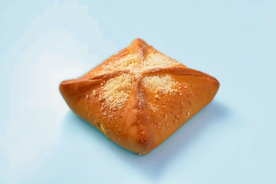 Яблоко и лимонный крем